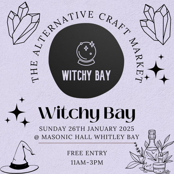 Our Next Alternative Craft Market is on Sunday 26th January 2025.