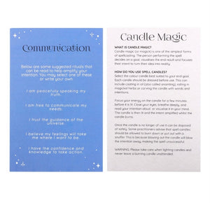 Pack of 12 Communication Spell Candles
