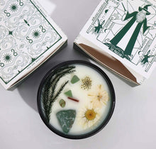 Load image into Gallery viewer, Crystal Flower Candle - The Magician