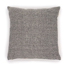 Load image into Gallery viewer, Herringbone Fine Grey Classic Cushion Cover