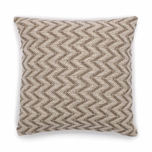 Herringbone Wide Grey Cushion Cover