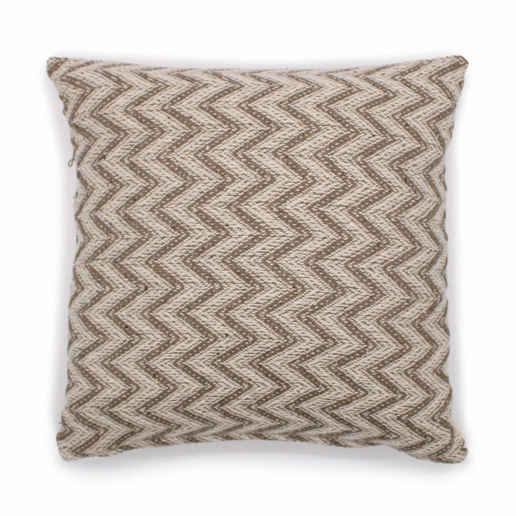 Herringbone Wide Grey Cushion Cover