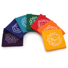 Load image into Gallery viewer, Chakra Pyramid Singing Bowl Gift Set