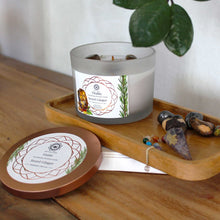 Load image into Gallery viewer, Sweet Ginger and Tiger Eye Crystal Candle for Vitality