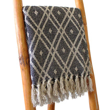 Load image into Gallery viewer, Boho Black &amp; Biege Regency Comfort Throw