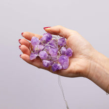 Load image into Gallery viewer, Amethyst Crystal Lights