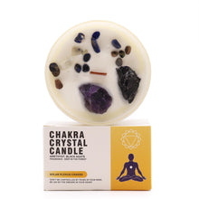 Load image into Gallery viewer, Solar Plexus Chakra Crystal Candle