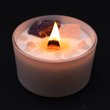 Load image into Gallery viewer, Third Eye Chakra Crystal Candle