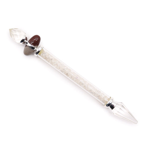 Rock Quartz Shiva Lingam Magic Wand - Wisdom
