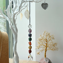 Load image into Gallery viewer, Tree Of Life Hanging Chakra Stone Pendant