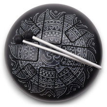 Load image into Gallery viewer, Om Mandala Engraved Hapi Drum 22cm x 15cm