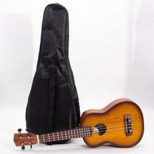 Load image into Gallery viewer, Orange Sunburst Finish Artisan Made Ukulele