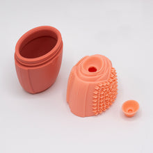 Load image into Gallery viewer, Peach Silicone Ice Face Roller