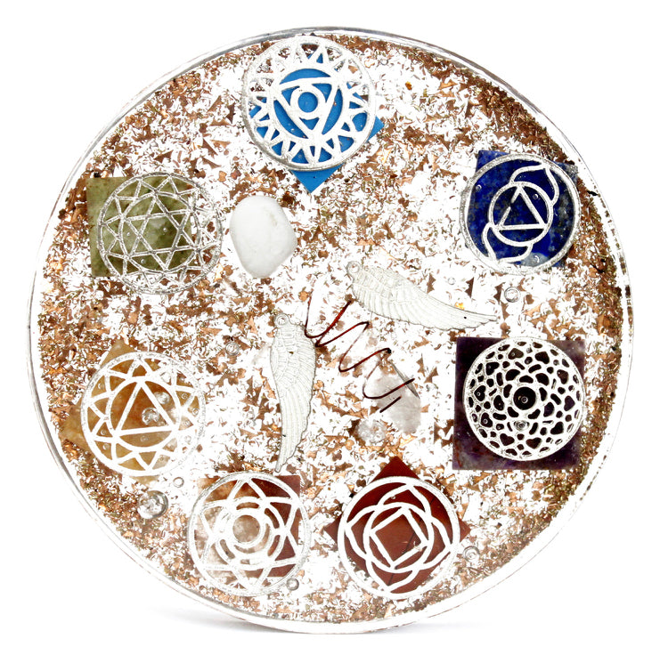 Angel Chakra Orgonite Desk Power Pack