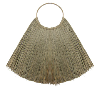 Natural Large Seagrass Wall Fan