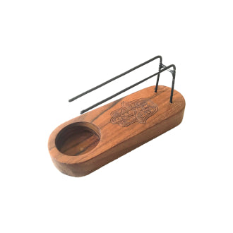 Small Wooden Palo Santo Heater  - Hamsa Design