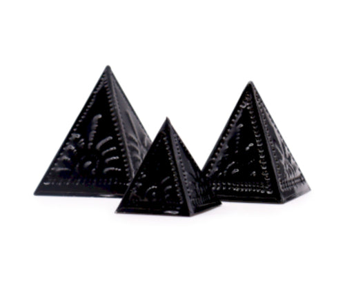 Black Incense Powder Mould Set of 3