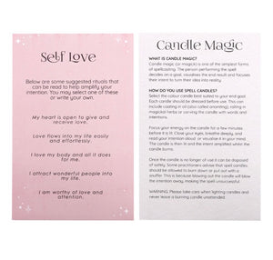 Pack of 12 Self Love Spell Candles