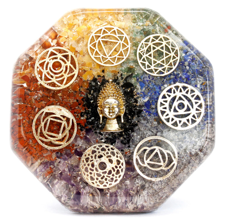 Buddha Chakra Orgonite Desk Power Pack