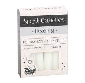 Pack of 12 Healing Spell Candles