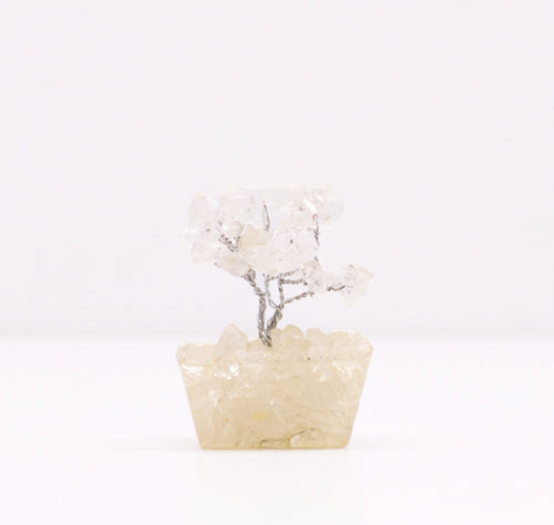 Mini Clear Quartz Crystal Tree