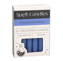 Load image into Gallery viewer, Pack of 12 Communication Spell Candles