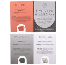 Load image into Gallery viewer, Protection &amp; Grounding Crystal Set