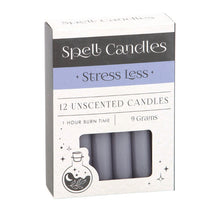Load image into Gallery viewer, Pack of 12 Stress Less Spell Candles