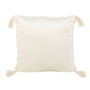 Off White Astrology Wheel Square Cushion
