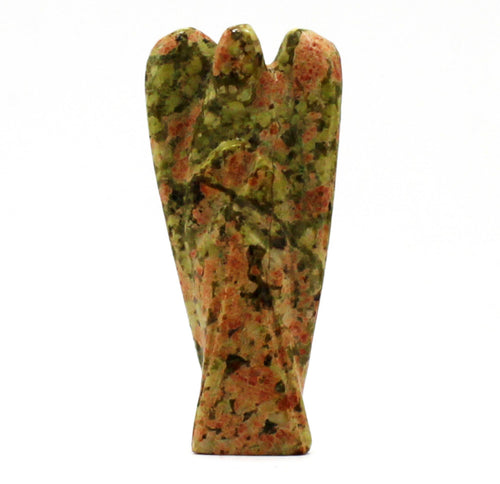 Hand Carved Unakite Angel