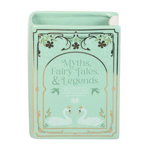 Green Book Shaped Vase