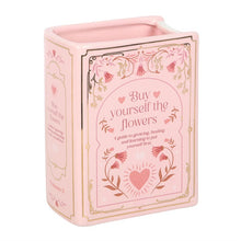 Load image into Gallery viewer, Pink Book Shaped Vase