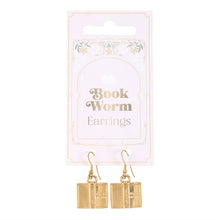 Load image into Gallery viewer, Book Worm Earrings