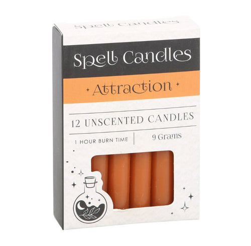 Pack of 12 Attraction Spell Candles
