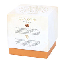 Load image into Gallery viewer, Capricorn Sandwalwood &amp; Jamsine Crystal Zodiac Candle