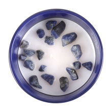 Load image into Gallery viewer, Taurus Amber &amp; Vanilla Crystal Zodiac Candle