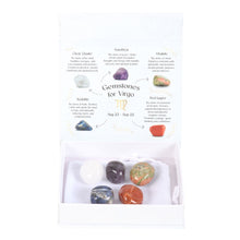 Load image into Gallery viewer, Virgo Crystal Tumblestone Set