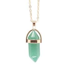 Load image into Gallery viewer, Aventurine Crystal Pendant Necklace