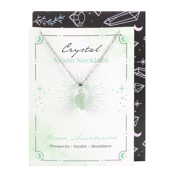 Green Aventurine Necklace on Greeting Card