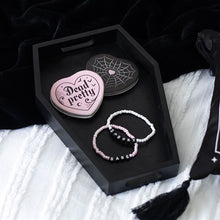 Load image into Gallery viewer, Plain Black Coffin Trinket Tray
