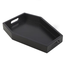 Load image into Gallery viewer, Plain Black Coffin Trinket Tray