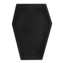 Load image into Gallery viewer, Plain Black Coffin Trinket Tray