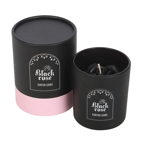 Black Rose Candle with 3D Roses DUE IN 31/07/2025