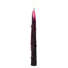 Load image into Gallery viewer, Set of 4 Pink Vampire Tears Taper Candles