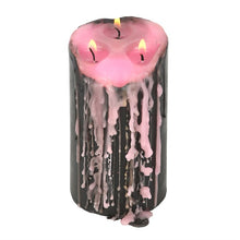 Load image into Gallery viewer, Large Pink Vampire Tears Pillar Candle DUE IN 30/05/2025