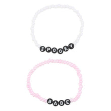 Load image into Gallery viewer, Spooky Babe Beaded Bracelet Set