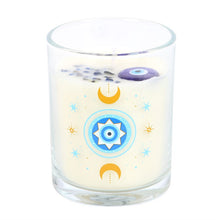 Load image into Gallery viewer, Under Watchful Eyes White Rose Candle with Crystals