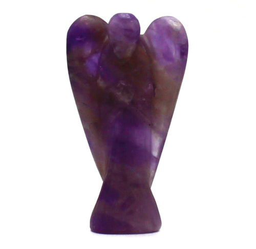 Hand Carved Amethyst Angel