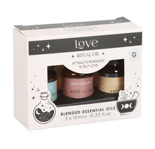 Load image into Gallery viewer, Set Of 3 Love Blended Essential Oils