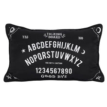 Load image into Gallery viewer, Rectangular Black and White Talking Board Cushion